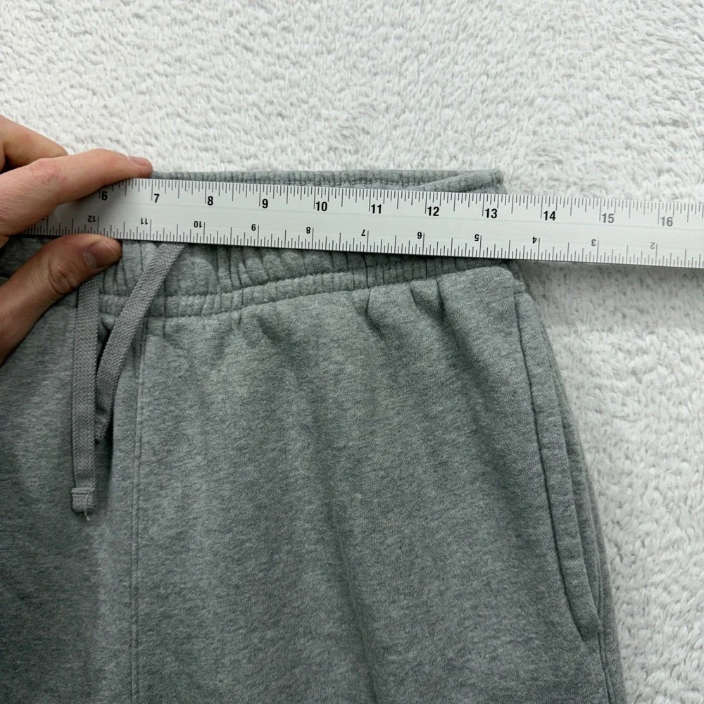 Nike Mens Fleece Jogger Sweatpants Heather Gray Small Drawstring BV2671-063‎